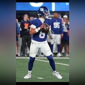 Jaxson Dart NY Giants LIFE SIZE Cardboard Cutout with FREE Shipping